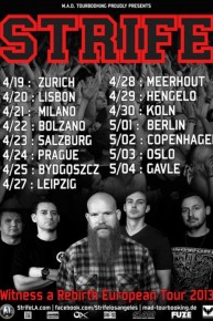 Strife Is Touring Europe Next&nbsp;Month