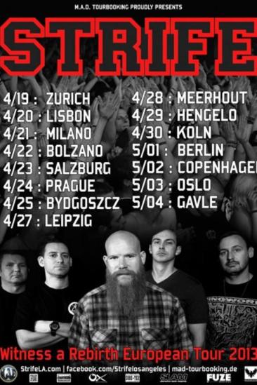 Strife Tourdates