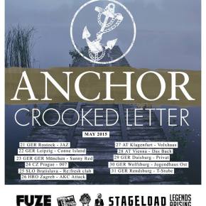 Presents: Anchor Finalize European Tour&nbsp;Routing