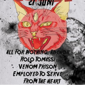Presents: Smashfest Adds Anchor, Venom Prison and All For Nothing to&nbsp;Line-Up
