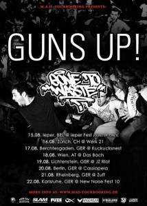 Guns Up - Gone To Waste European Summer Tour 2015